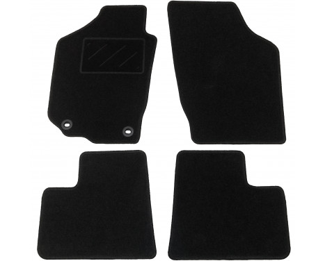 Bilmattor lämpliga för Suzuki Alto 2002-2008 4-delade