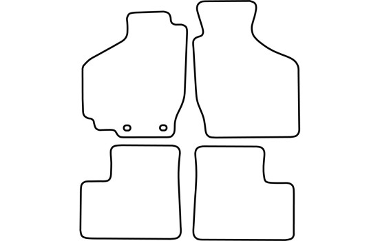 Bilmattor lämpliga för Suzuki Ignis 2001-2003, bild 2