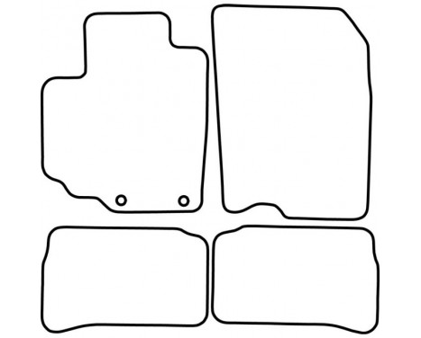 Bilmattor lämpliga för Suzuki Vitara 2015-, bild 2