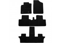 Bilmattor lämpliga för Toyota Avensis Verso 2001-2006 7 säten