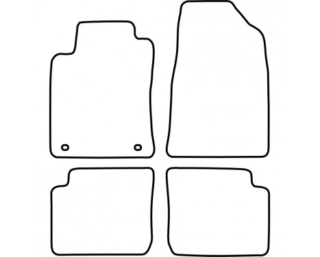 Bilmattor lämpliga för Toyota Camry 1991-1999, bild 2