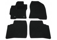 Bilmattor lämpliga för Toyota Prius 2005-2009 4-delade