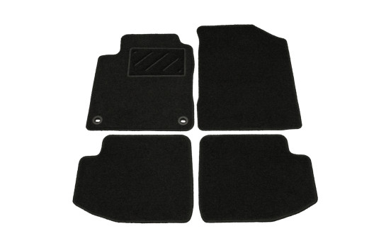 Bilmattor lämpliga för Toyota Yaris 3-dörrars 1999-2003 4-delade