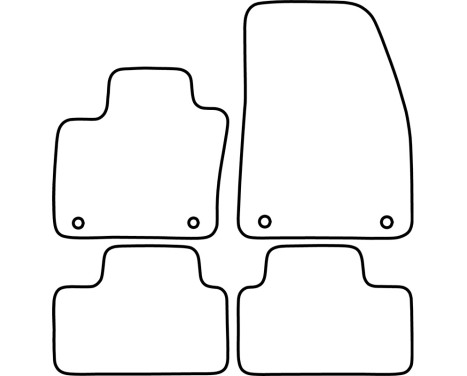 Bilmattor lämpliga för Volvo XC40 2018-, bild 2