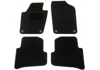 Bilmattor lämpliga för VW Polo 6R 2010- 4-delade