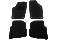 Bilmattor lämpliga för VW Polo 9N 2002-2007 4-delade