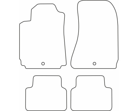 Bilmattor Velour lämplig för Alfa Romeo 159 2005-2010, bild 6