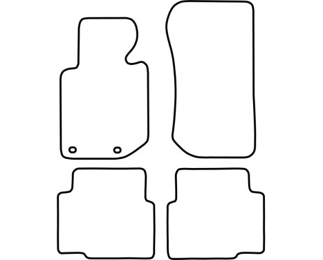 Bilmattor Velour lämplig för BMW 3-serien (E36) coupé/kompakt 1993-2001, bild 6