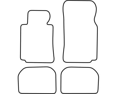 Bilmattor Velour lämplig för BMW 7-serien 1994-2001, bild 6