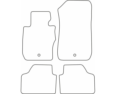 Bilmattor Velour lämplig för BMW X1 E84 2009-2015, bild 6
