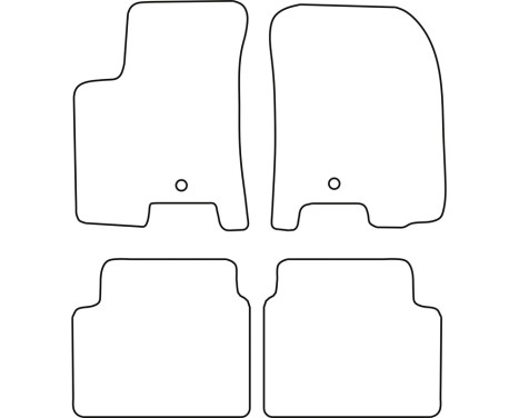 Bilmattor Velour lämplig för Chevrolet Aveo 2006-2011, bild 6