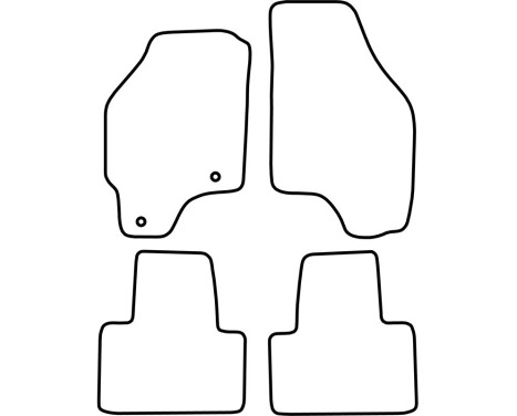 Bilmattor Velour lämplig för Fiat Punto 1999-2003, bild 6