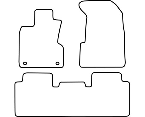 Bilmattor Velour lämplig för Honda CR-V 2002-2007 (exkl. automatlåda), bild 6