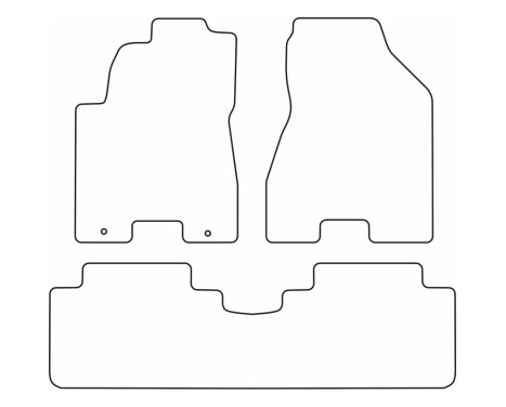 Bilmattor Velour lämplig för Hyundai Tucson 2004-2010, bild 6