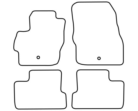Bilmattor Velour lämplig för Mazda 3 2009-2013, bild 6