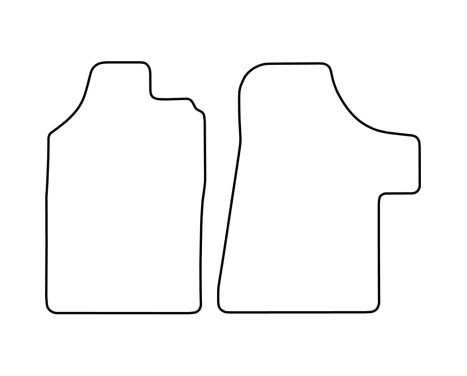 Bilmattor Velour lämplig för Mercedes Vito 2004-2010 (endast för), bild 6