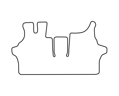 Bilmattor Velour lämplig för Mercedes Vito CDi 1999-2004 (endast för), bild 6