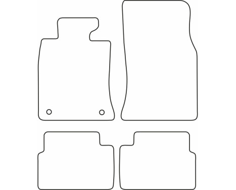 Bilmattor Velour lämplig för Mini Clubman 2007-2015, bild 6