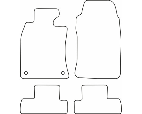 Bilmattor Velour lämplig för Mini R52 Cabrio 2005-2007, bild 6