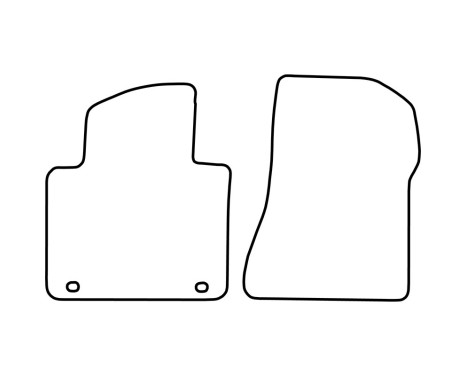 Bilmattor Velour lämplig för Nissan NV200 2010-, bild 5