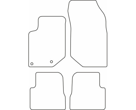 Bilmattor Velour lämplig för Opel Mokka 2020- exkl. e-Mokka, bild 6