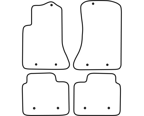 Bilmattor Velour lämplig för Opel Omega B 1994-2003, bild 6