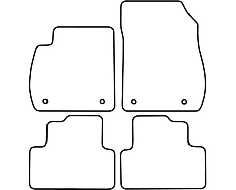 Bilmattor Velour lämplig för Opel Zafira C 2011- (5-Personen), bild 6