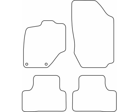 Bilmattor Velour lämplig för Peugeot 3008 III 2024 - inkl e-3008, bild 6