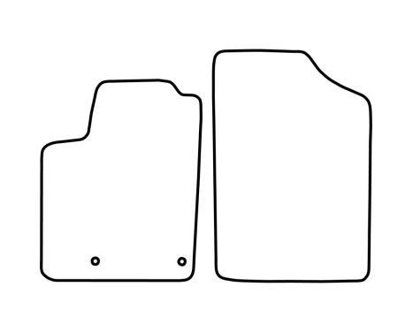 Bilmattor Velour lämplig för Peugeot Partner 2005-2008 (endast för), bild 6