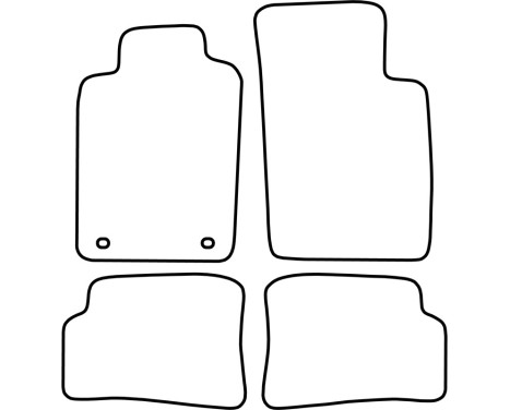 Bilmattor Velour lämplig för Renault Megane coupe 1996-2002, bild 6