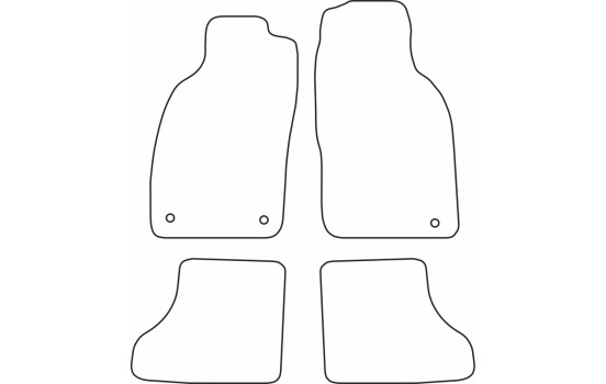 Bilmattor Velour lämplig för Saab 9-3 cabriolet 1998-2002, bild 6