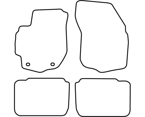 Bilmattor Velour lämplig för Suzuki Liana 2004-2007, bild 6