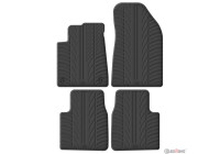 Gledring gummimattor lämpliga för Citroën C3 Aircross II 2024- (T-profil 4-delad + monteringsklämmor)