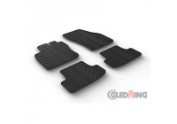 Gummimattor lämplig för Audi Q2 11/2016- (4-delad)