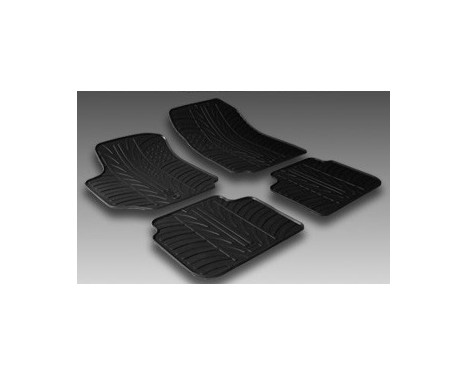 Gummimattor lämplig för Fiat Croma 2005- (T-Design 4-delad), bild 2