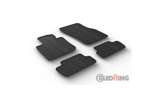 Gummimattor lämplig för Mini F56 3-dörrars 2014- (T-Design 4-delad), bild 2