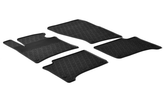 Gummimattor lämplig för Volkswagen Touareg 2010- (G-Design 4 delar)