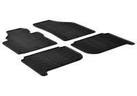 Gummimattor lämplig för Volkswagen Touran 2003-2015 (4-delad)
