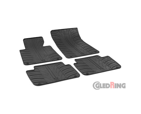 Gummimattor lämpliga för BMW 3-serie E46 1998-2005 (T-profil), bild 2
