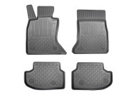Gummimattor lämpliga för BMW 5-serie (F10) / 5-serie (F11) Touring LCI & X-drive 2013-2017