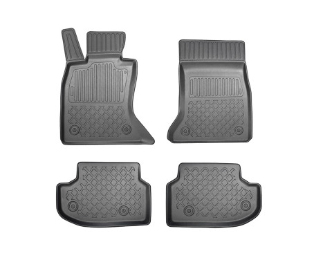 Gummimattor lämpliga för BMW 5-serie (F10) / 5-serie (F11) Touring LCI & X-drive 2013-2017