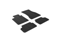 Gummimattor lämpliga för BMW 5-serie G30/G31 2017- 4-delad