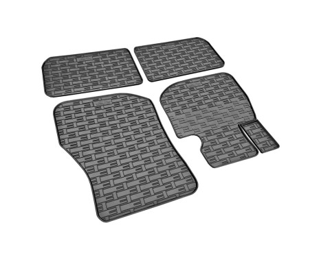 Gummimattor lämpliga för BMW iX1 (U11) 2022- (4-delad + monteringssystem), bild 2