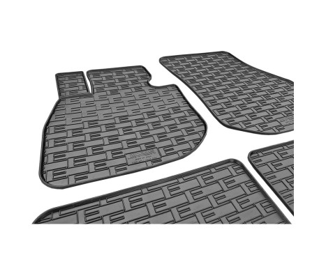 Gummimattor lämpliga för BMW iX1 (U11) 2022- (4-delad + monteringssystem), bild 4
