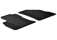 Gummimattor lämpliga för Fiat Doblo Cargo 3 dörrar 2010-
