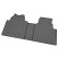 Gummimattor lämpliga för Ford Tourneo Custom (V710) 2023- (3-delade med monteringspunkter), miniatyr 3