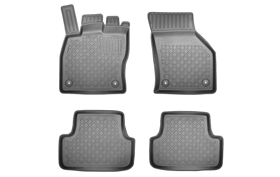 Gummimattor lämpliga för Golf VII, VII Variant, Leon SC (5F), Leon III (5F) ST Kombi, Golf VIII