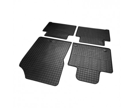 Gummimattor lämpliga för Kia Sorento IV (MQ4) 2020- exkl. Hybrid (4-delade med fästpunkter), bild 2