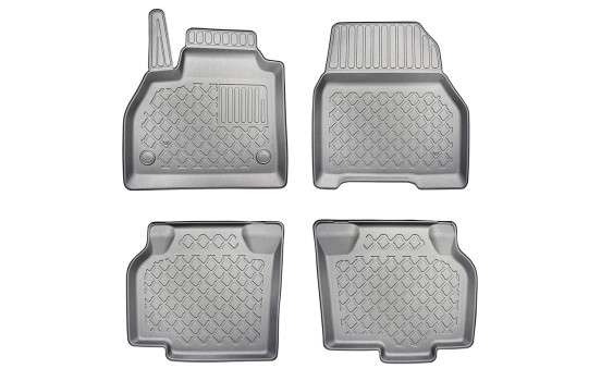 Gummimattor lämpliga för Mercedes Citan Tourer / Renault Kangoo (inkl. förlängd) 2008-2021