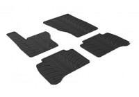 Gummimattor lämpliga för Range Rover Sport 7/2013- (T-Design 4-delad)